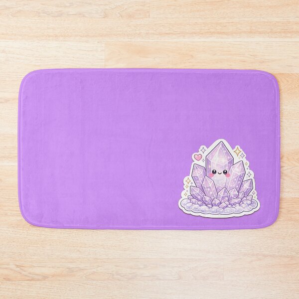 Item preview, Cute Kawaii Amethyst Crystal Sticker designed and sold by Christiana-Art.