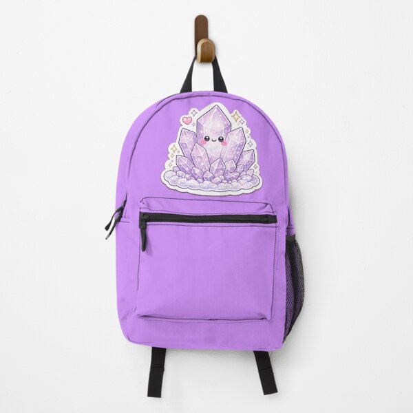 Item preview, Cute Kawaii Amethyst Crystal Sticker designed and sold by Christiana-Art.