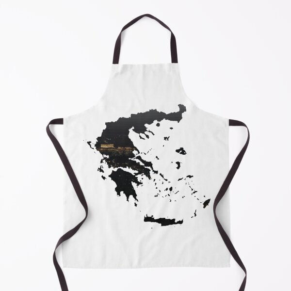 Item preview, Acropolis of Athens Citadel at Night Greece Map Silhouette designed and sold by Maroan93.