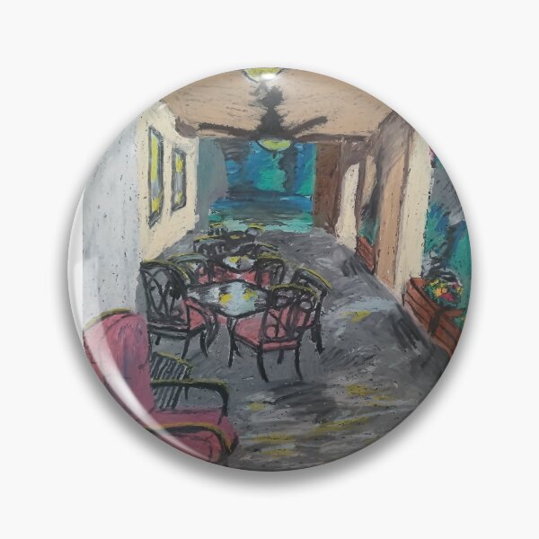 Item preview, The Outdoor Dining Area designed and sold by SnazzyWolfArt.