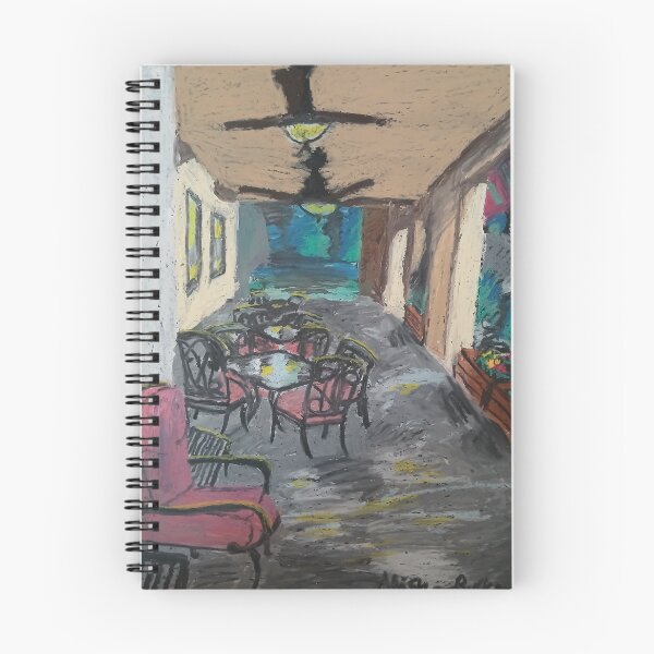 Item preview, The Outdoor Dining Area designed and sold by SnazzyWolfArt.