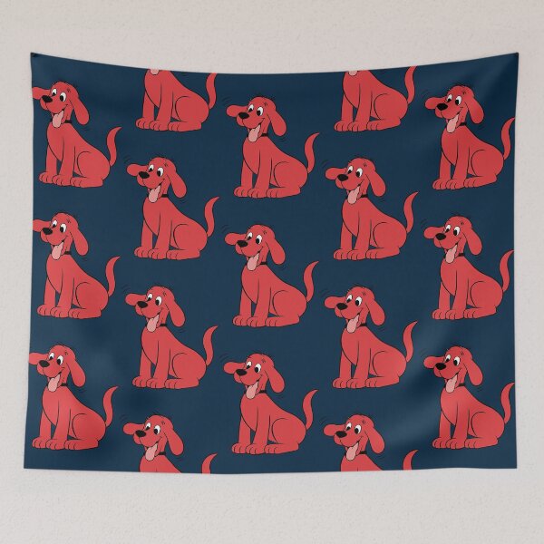 Item preview, Happy Red Dog Wagging Tail designed and sold by faigatrude.