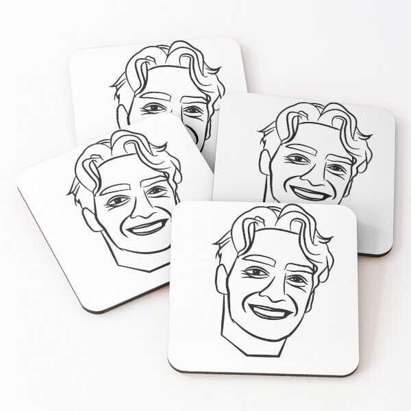 Item preview, George Russell caricature designed and sold by Encared.