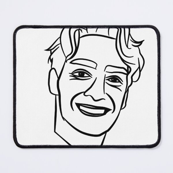Item preview, George Russell caricature designed and sold by Encared.