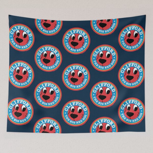 Item preview, Vintage Red Dog Badge Design designed and sold by faigatrude.