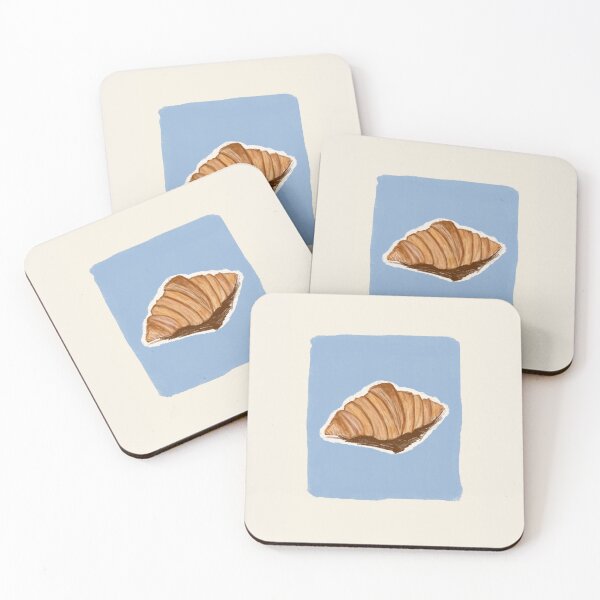 Item preview, Croissant Illustration Bakery Print  designed and sold by lyiris.