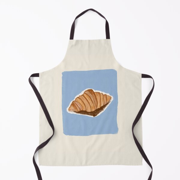 Item preview, Croissant Illustration Bakery Print  designed and sold by lyiris.
