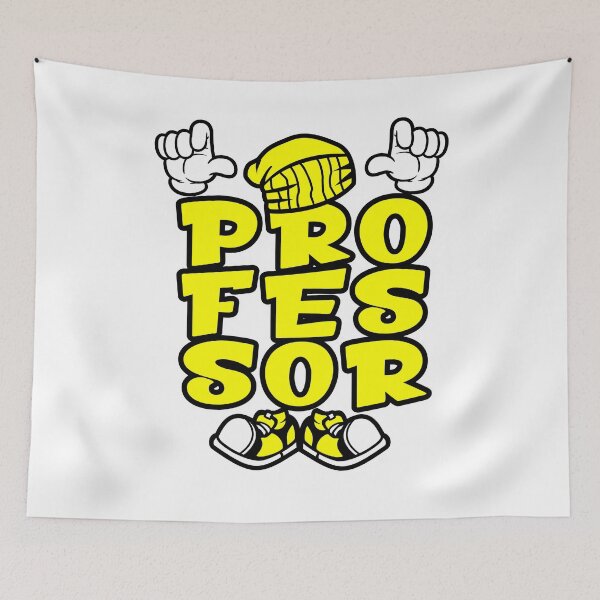 Item preview, PROFESSOR - WORK Cartoon Character Bold Retro designed and sold by NFTWords.