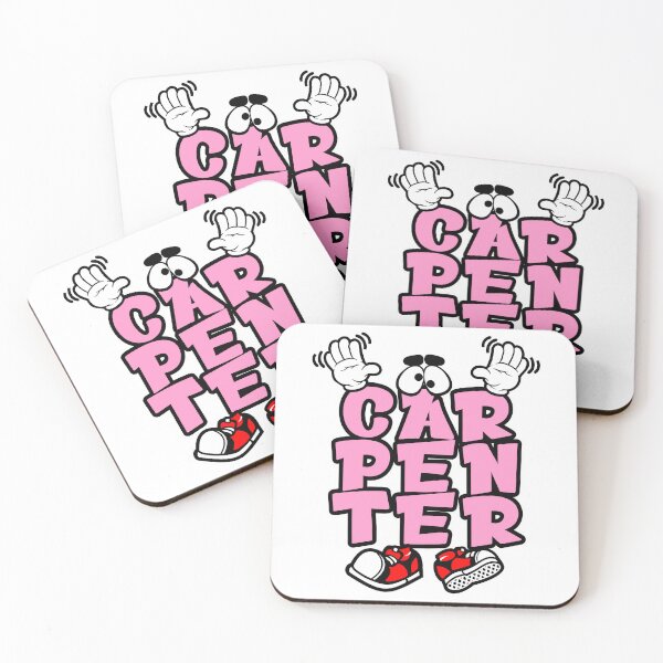 Item preview, CARPENTER - PROFESSIONS typography Character Bold Funny designed and sold by NFTWords.