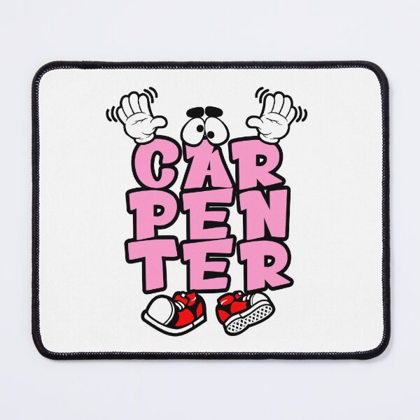 Item preview, CARPENTER - PROFESSIONS typography Character Bold Funny designed and sold by NFTWords.