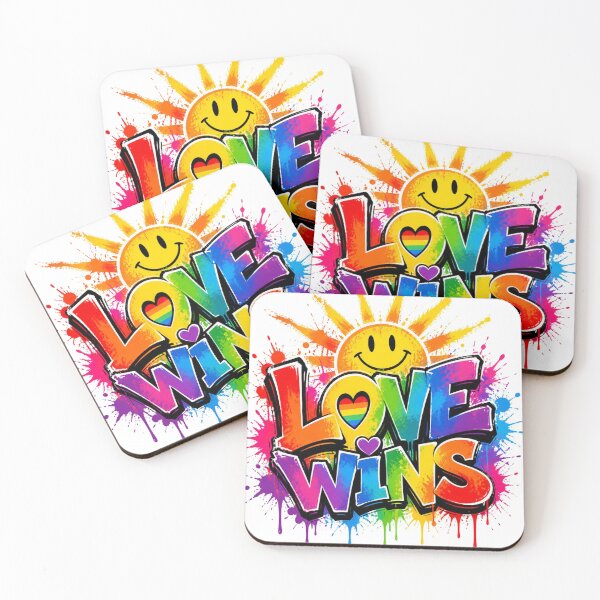 Item preview, Love wins designed and sold by Talpha.