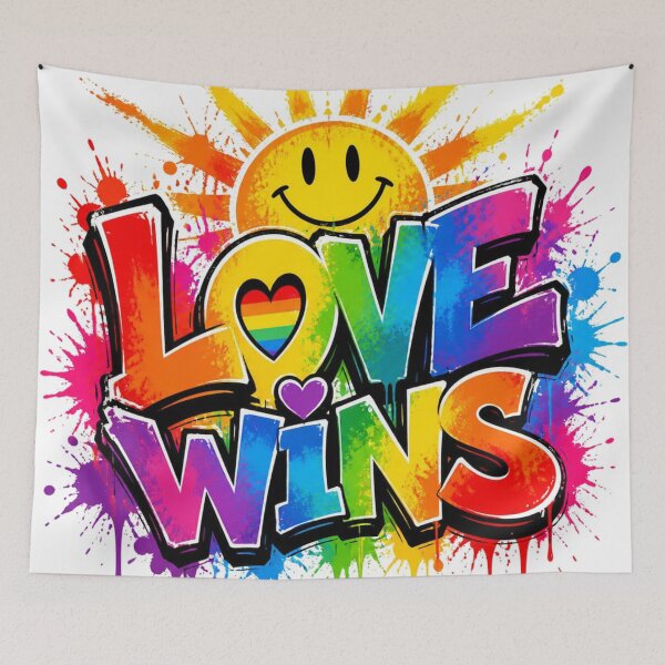 Item preview, Love wins designed and sold by Talpha.