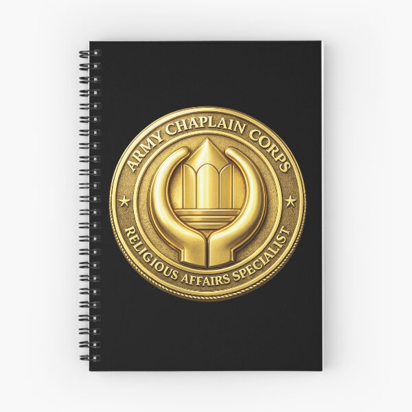 Item preview, Army Chaplain Corps - Religious Affairs Specialist - 3D - Enhanced - Gold Coin designed and sold by Military Insignia Products.