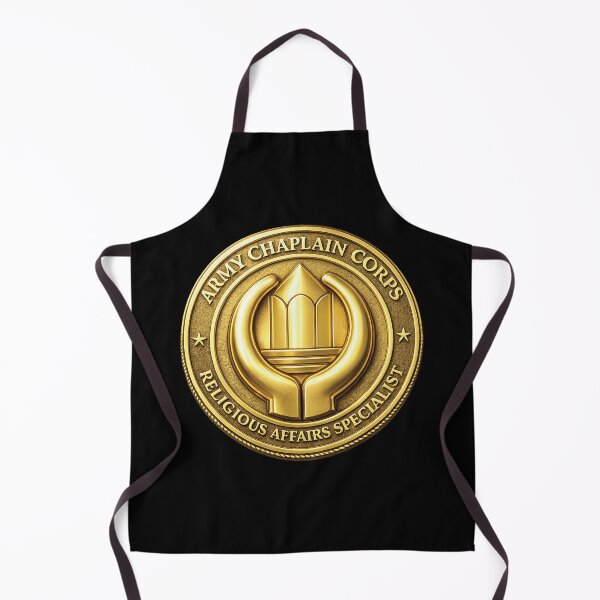 Item preview, Army Chaplain Corps - Religious Affairs Specialist - 3D - Enhanced - Gold Coin designed and sold by Military Insignia Products.