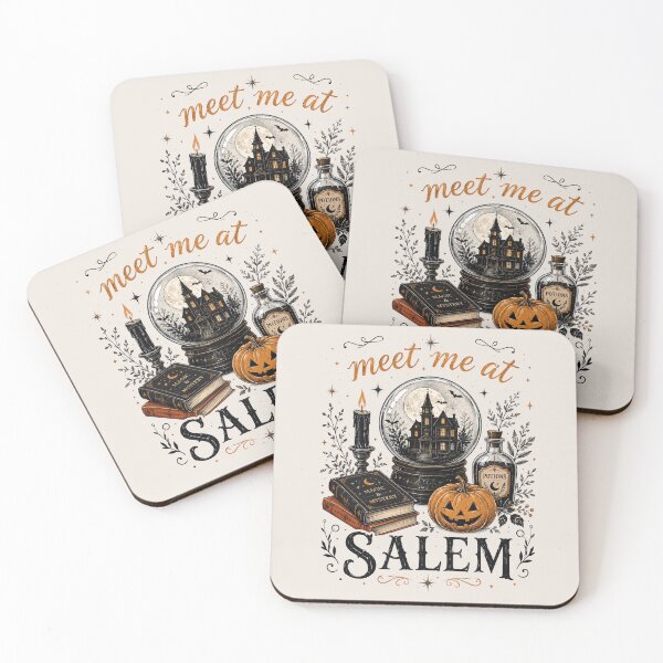 Item preview, Meet Me At Salem, Witchy Halloween, Crystal Ball Witch, Spooky Salem, Halloween Witch Lover designed and sold by Cchotlan.