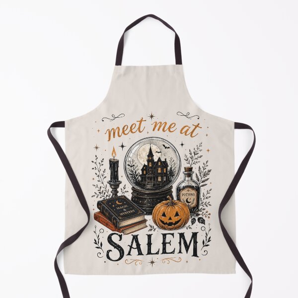 Item preview, Meet Me At Salem, Witchy Halloween, Crystal Ball Witch, Spooky Salem, Halloween Witch Lover designed and sold by Cchotlan.