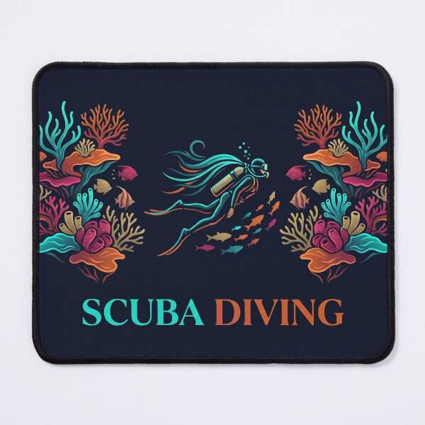 Item preview, Scuba Diving Coral Reef Ocean Life Underwater Exploration designed and sold by KiwiRider.