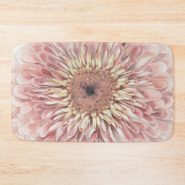 Item preview, Blush Zinnia in Full Bloom designed and sold by RdeB.
