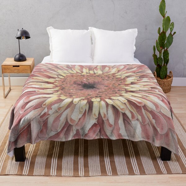 Item preview, Blush Zinnia in Full Bloom designed and sold by RdeB.