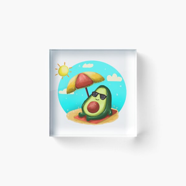 Item preview, Avocado Playa designed and sold by Marty Mosaic.
