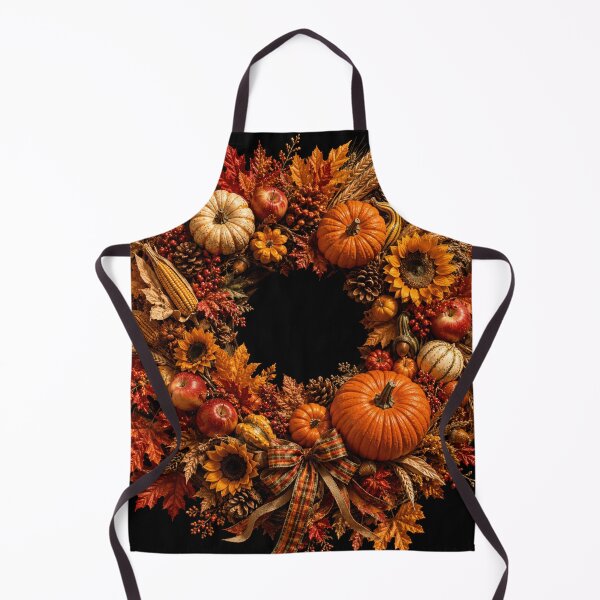 Item preview, Thanksgiving Harvest Pumpkin Autumn Wreath designed and sold by ASWIN STUDIO.