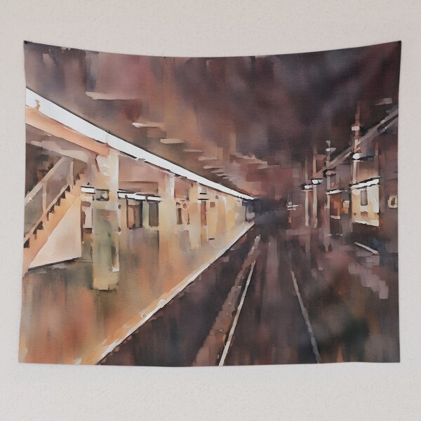 Item preview, Empty Stations designed and sold by RCWatercolours.