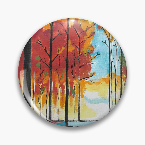 Item preview, Autumn Landscape Painting designed and sold by Sartoris Art.