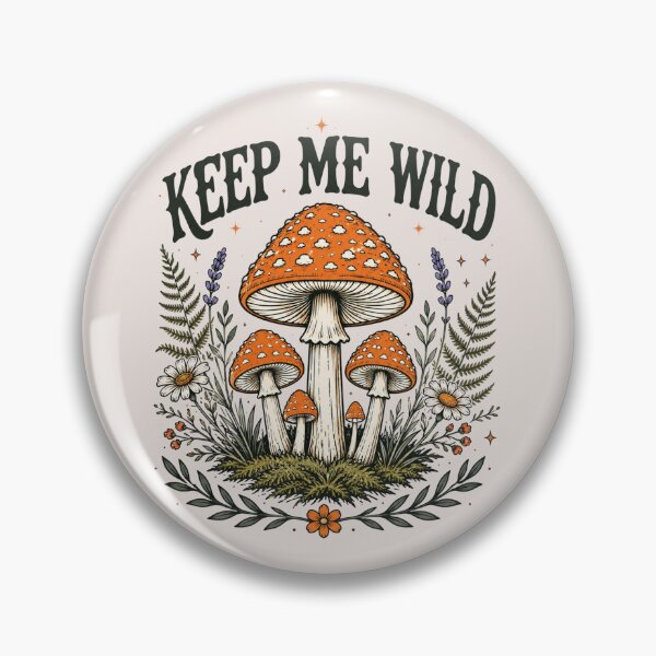 Item preview, Keep Me Wild, Snake, Mystical, Mushroom, Celestial, Vintage Inspired designed and sold by Cchotlan.