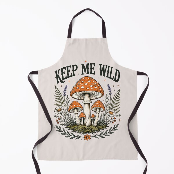 Item preview, Keep Me Wild, Snake, Mystical, Mushroom, Celestial, Vintage Inspired designed and sold by Cchotlan.