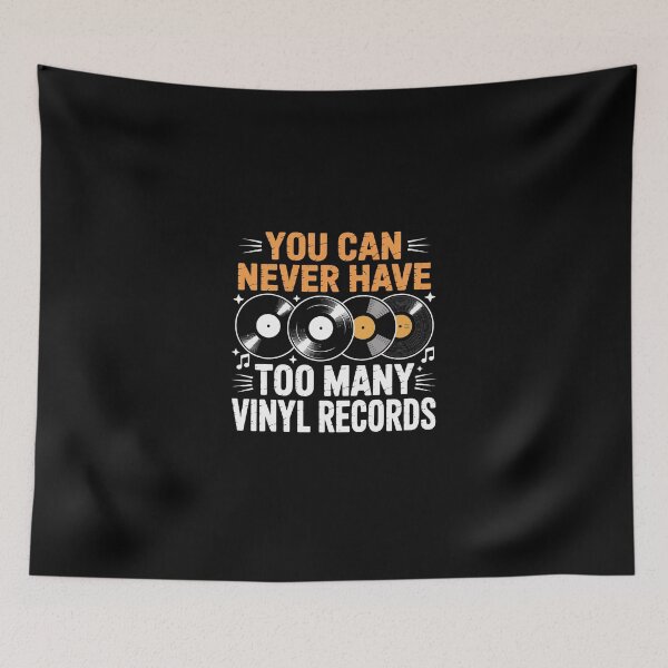 Item preview, YOU CAN NEVER HAVE TOO MANY VINYL RECORDS designed and sold by jkrphoto.
