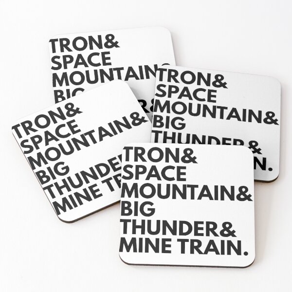 Item preview, TRON Space Mountain Big Thunder Mountain Railroad Shirt | Magic Kingdom Inspired Tee | Disney Park Fan Shirt | Minimalist Theme Park Tee | Park Day Outfit designed and sold by CoffeeChaptersAndChaos.