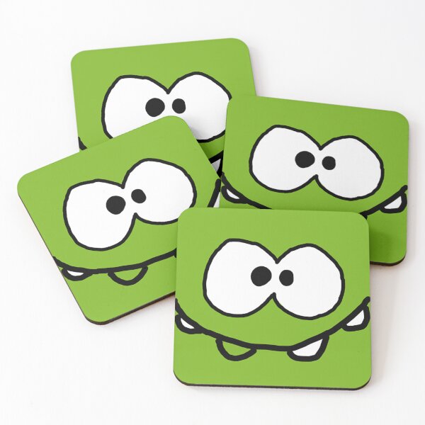 Item preview, Green Monster with Huge Eyes and Teeth Sticker designed and sold by GraceWalkerStu.