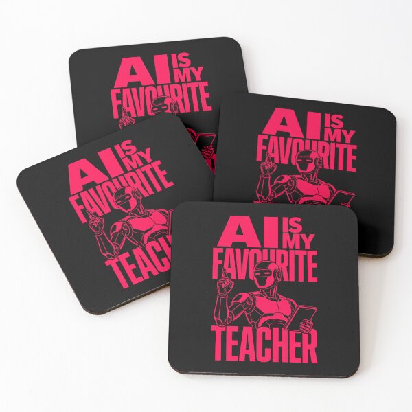 Item preview, AI Is My Favourite Teacher - Funny AI Takeover Future School Robot Teacher  designed and sold by TEEJAMBOREE.