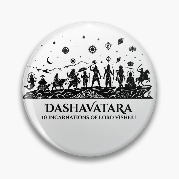 Item preview, Dashavatara - 10 Incarnations of Lord Vishnu designed and sold by SatyaYug.
