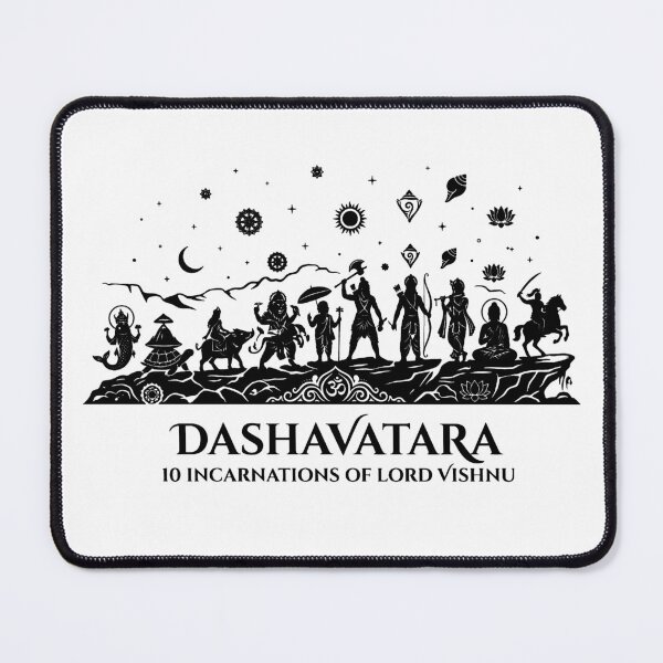 Item preview, Dashavatara - 10 Incarnations of Lord Vishnu designed and sold by SatyaYug.