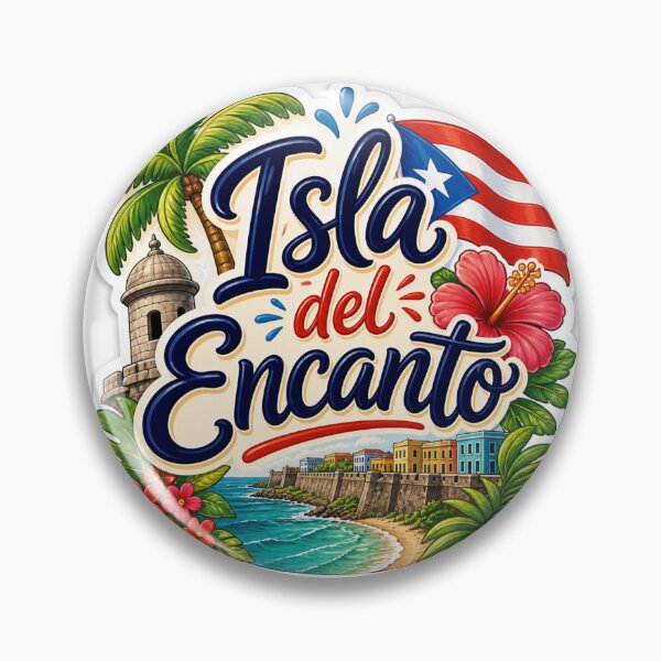 Item preview, Puerto Rico Isla del Encanto Sticker designed and sold by NikkiLeeCustom.