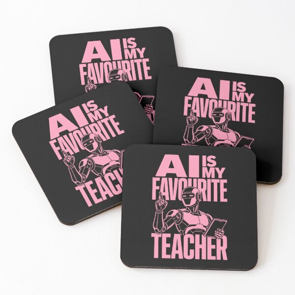 Item preview, AI Is My Favourite Teacher - Funny AI Takeover Future School Robot Teacher  designed and sold by TEEJAMBOREE.