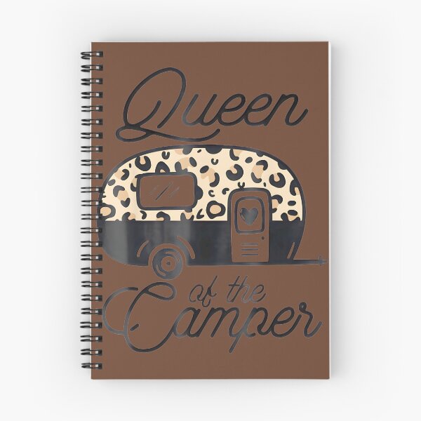 Item preview, Queen of the Camper Leopard Print RV Life designed and sold by KingsrmStudio.