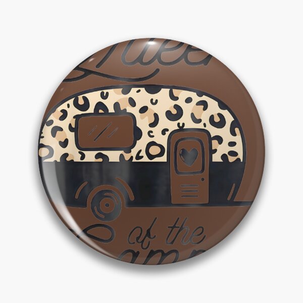 Item preview, Queen of the Camper Leopard Print RV Life designed and sold by KingsrmStudio.