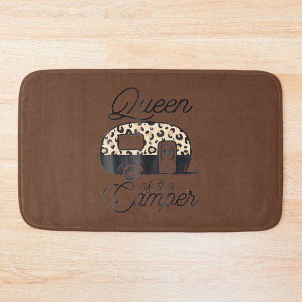 Item preview, Queen of the Camper Leopard Print RV Life designed and sold by KingsrmStudio.
