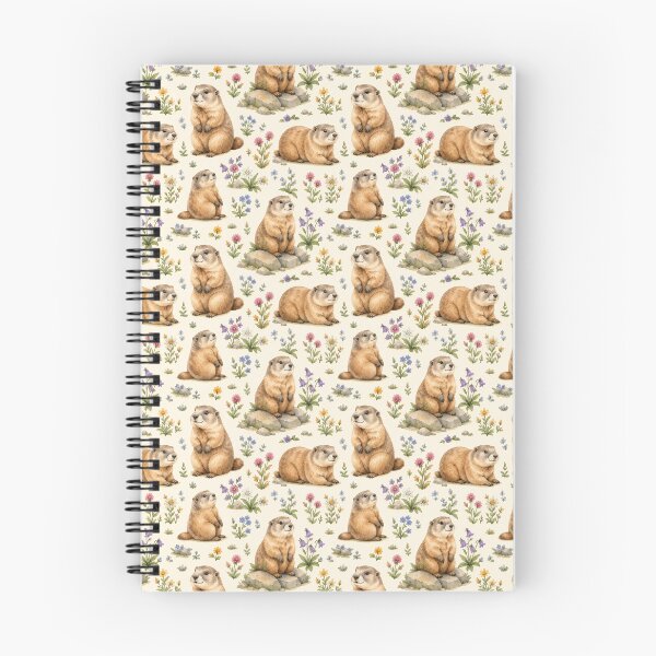 Item preview, Cute marmot seamless pattern designed and sold by Nolan6.