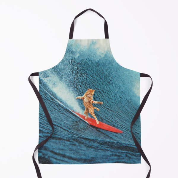 Item preview, Meowmi Vice - Ginger Cat Surfing designed and sold by Vertigo Artography.