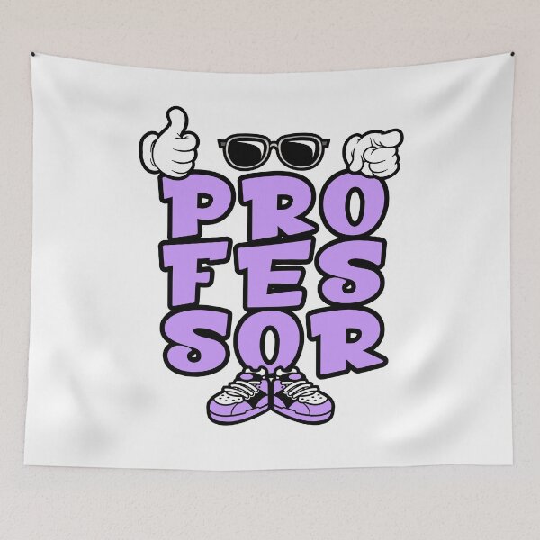 Item preview, PROFESSOR - PROFESSIONS Graffiti Character Bold Popart designed and sold by NFTWords.