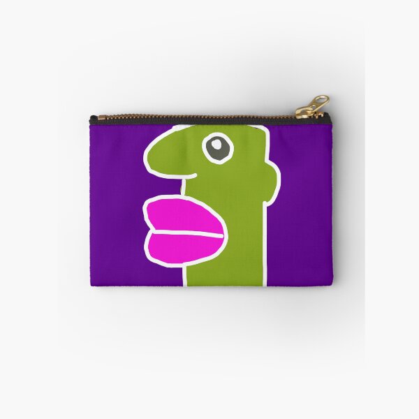 Item preview, Green Blob Monster with Giant Pink Lips T-Shirt designed and sold by GraceWalkerStu.