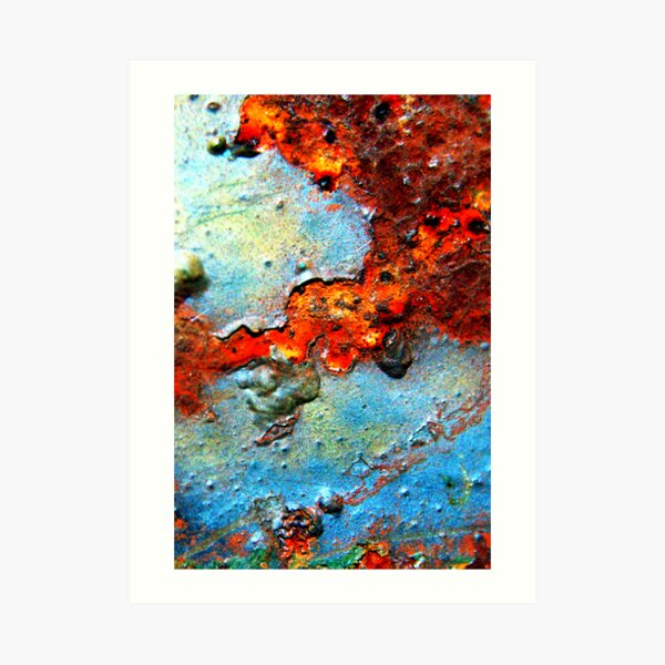Rust Never Sleeps Art Print