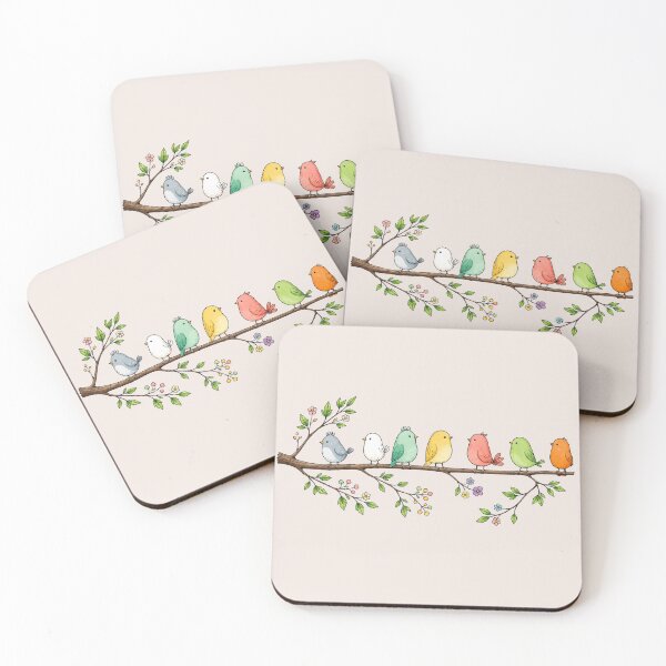 Item preview, Birdwatching, Easily Distracted By Birds, Cute Bird, Bird Lover Gift, Birds On a Branch, Bird Watcher designed and sold by Cchotlan.