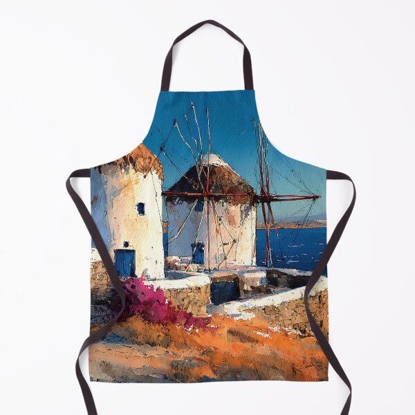 Item preview, Mykonos Windmills Aegean Sea designed and sold by daila70.