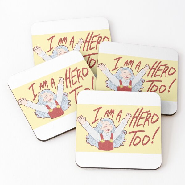 Item preview, I am a Hero too! Eri sticker designed and sold by TheCalvinistKat.