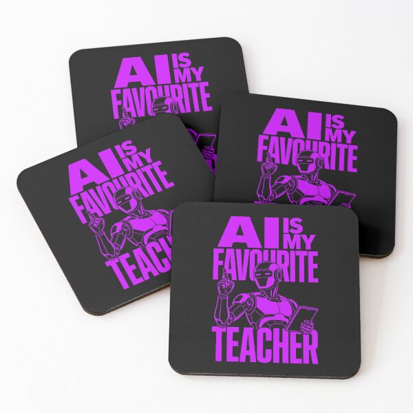 Item preview, AI Is My Favourite Teacher - Funny AI Takeover Future School Robot Teacher  designed and sold by TEEJAMBOREE.