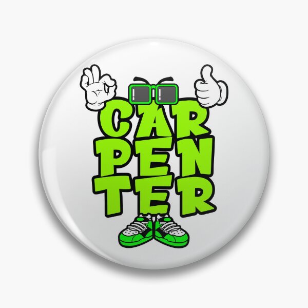 Item preview, CARPENTER - PROFESSIONS Design Character Bold Retro designed and sold by NFTWords.